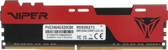 Память DDR4 2x32Gb 3200MHz Patriot PVE2464G320C8K Viper Elite II RTL Gaming PC4-25600 CL18 DIMM 288-pin 1.35В kit с радиатором Ret - купить недорого с доставкой в интернет-магазине