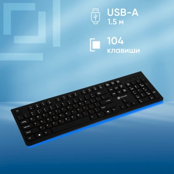 Клавиатура Оклик 505M черный USB slim (1196544) - купить недорого с доставкой в интернет-магазине