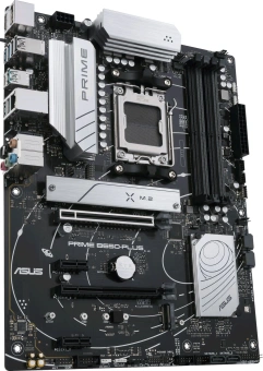 Материнская плата Asus PRIME B650-PLUS-CSM SocketAM5 AMD B650 4xDDR5 ATX AC`97 8ch(7.1) 2.5Gg RAID+HDMI+DP - купить недорого с доставкой в интернет-магазине