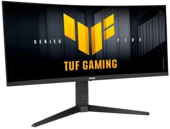 Монитор Asus 34" VG34WQML5A черный VA LED 21:9 HDMI M/M матовая HAS Piv 4000:1 400cd 178гр/178гр 3440x1440 250Hz FreeSync Premium Pro DP UW USB 8.1кг - купить недорого с доставкой в интернет-магазине