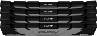 Память DDR4 4x8GB 3600MHz Kingston KF436C16RB2K4/32 Fury Renegade Black RTL Gaming PC4-28800 CL16 DIMM 288-pin 1.35В kit single rank с радиатором Ret - купить недорого с доставкой в интернет-магазине