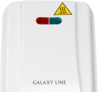 Вафельница Galaxy Line GL 2971 750Вт белый - купить недорого с доставкой в интернет-магазине