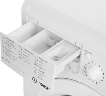 Стиральная машина Indesit IWUD 4085 класс: A загр.фронтальная макс.:4кг белый - купить недорого с доставкой в интернет-магазине