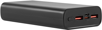 Мобильный аккумулятор Digma DGPF20A 20000mAh QC3.0/PD3.0 22.5W 3A 2xUSB-A/USB-C черный (DGPF20A22PBK) - купить недорого с доставкой в интернет-магазине