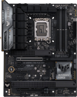 Материнская плата Asus TUF GAMING Z790-PLUS WIFI Soc-1700 Intel Z790 4xDDR5 ATX AC`97 8ch(7.1) 2.5Gg RAID+HDMI+DP - купить недорого с доставкой в интернет-магазине
