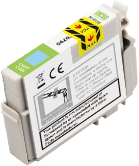 Картридж струйный Cactus CS-EPT0795 T0795 светло-голубой (13.8мл) для Epson Stylus Photo 1400/1500/PX700/710 с чипом - купить недорого с доставкой в интернет-магазине