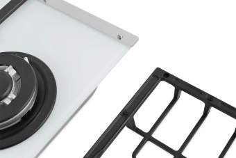 Газовая варочная поверхность Zugel ZGH451W белый - купить недорого с доставкой в интернет-магазине