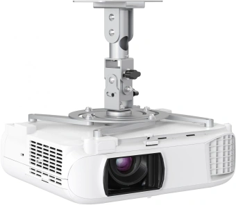 Кронштейн для проектора Cactus CS-VM-PR04-AL серебристый макс.22кг потолочный поворот и наклон - купить недорого с доставкой в интернет-магазине