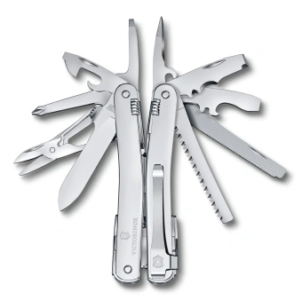 Мультитул Victorinox SwissTool Spirit MX Clip (3.0224.MKB1) 105мм 24функц. серебристый блистер - купить недорого с доставкой в интернет-магазине