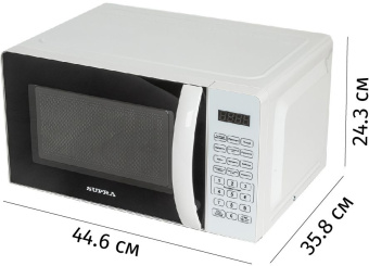 Микроволновая Печь Supra 20SW25 20л. 700Вт белый - купить недорого с доставкой в интернет-магазине
