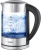 Чайник электрический Vitek VT-WK1046 1.7л. 2200Вт черный/серебристый корпус: стекло/металл - купить недорого с доставкой в интернет-магазине
