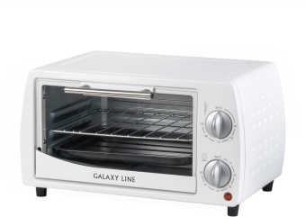 Мини-печь Galaxy Line GL 2626 10л. 1000Вт белый - купить недорого с доставкой в интернет-магазине