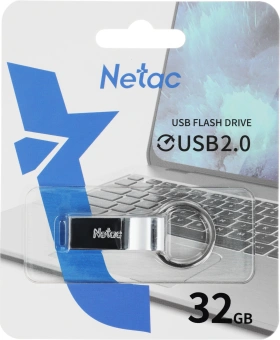 Флеш Диск Netac 32GB U275 NT03U275N-032G-20SL USB2.0 серебристый - купить недорого с доставкой в интернет-магазине