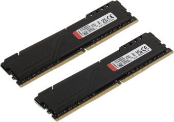 Память DDR4 2x16Gb 3200MHz Kingston KF432C16BBK2/32 Fury Beast Black RTL Gaming PC4-25600 CL16 DIMM 288-pin 1.35В single rank - купить недорого с доставкой в интернет-магазине