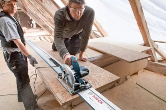 Циркулярная пила (дисковая) Bosch GKS 65 GCE 1800Вт (ручная) D диска.:190мм (0601668900) - купить недорого с доставкой в интернет-магазине