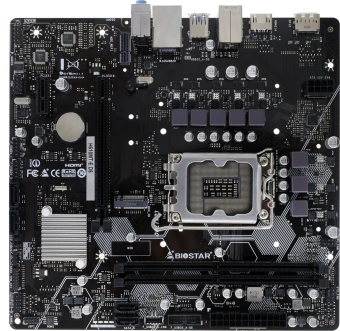 Материнская плата Biostar H610MT-E D5 Soc-1700 Intel H610 2xDDR5 mATX AC`97 8ch(7.1) GbLAN+HDMI+DP - купить недорого с доставкой в интернет-магазине