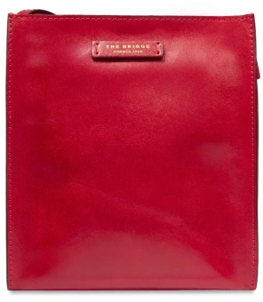 Сумка кросс-боди женская The Bridge Mirra 04160501/2E красная натур.кожа - купить недорого с доставкой в интернет-магазине