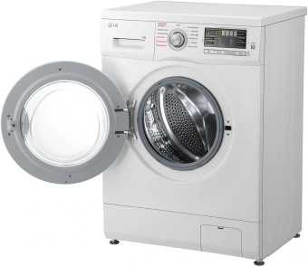 Стиральная машина LG F1296HDS1 класс: A загр.фронтальная макс.:7кг белый инвертор - купить недорого с доставкой в интернет-магазине