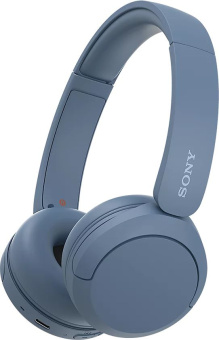 Гарнитура накладные Sony WH-CH520 синий беспроводные bluetooth оголовье (WH-CH520/L) - купить недорого с доставкой в интернет-магазине