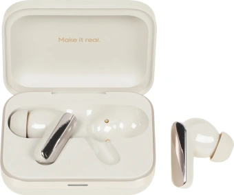 Гарнитура внутриканальные Realme Air 7 Pro (RMA2407) белый беспроводные bluetooth в ушной раковине (6941764461611) - купить недорого с доставкой в интернет-магазине