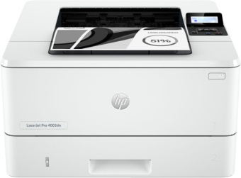 Принтер лазерный HP LaserJet Pro 4003dn (2Z609A) A4 Duplex Net белый - купить недорого с доставкой в интернет-магазине