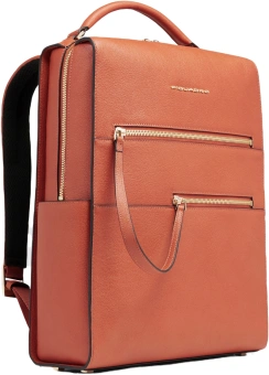 Рюкзак женский Piquadro Patricia CA6772W140/AR коралловый кожа - купить недорого с доставкой в интернет-магазине