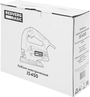 Лобзик RedVerg JS450 Basic 450Вт 3000ходов/мин от электросети - купить недорого с доставкой в интернет-магазине