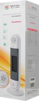 Тепловентилятор Royal Clima RFH-C2000DC-W 2000Вт белый/черный - купить недорого с доставкой в интернет-магазине