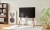 Подставка для телевизора Cactus CS-ST3646BKWN черный/орех 49"-75" макс.40кг напольный - купить недорого с доставкой в интернет-магазине