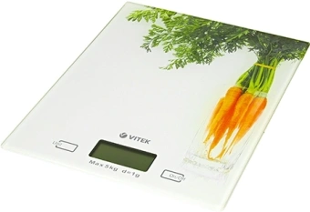 Весы кухонные электронные Vitek Orange VT-2418 макс.вес:5кг рисунок - купить недорого с доставкой в интернет-магазине