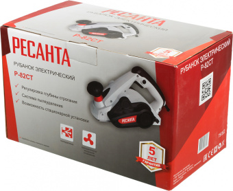 Рубанок Ресанта Р-82СТ 1100Вт 82мм 16000об/мин - купить недорого с доставкой в интернет-магазине
