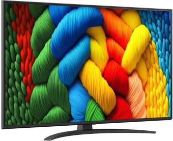 Телевизор LED LG 50" 50NANO81A6A.ARUG черный 4K Ultra HD 60Hz DVB-T DVB-T2 DVB-C DVB-S DVB-S2 USB WiFi Smart TV - купить недорого с доставкой в интернет-магазине