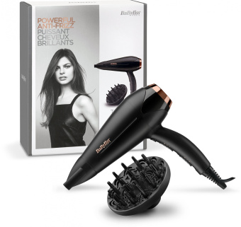 Фен Babyliss D570DE 2200Вт черный/золотистый - купить недорого с доставкой в интернет-магазине