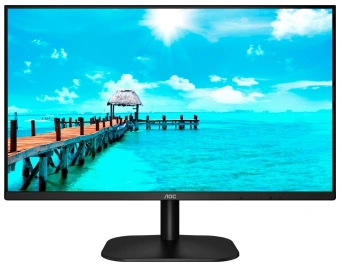 Монитор AOC 27" Value Line 27B2QAM черный VA LED 16:9 HDMI M/M матовая 250cd 178гр/178гр 1920x1080 75Hz VGA DP FHD 3.7кг - купить недорого с доставкой в интернет-магазине