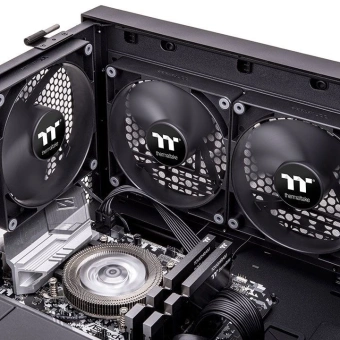 Вентилятор для корпуса Thermaltake CT140 140х140x25 черный 4-pin 30.5дБ (упак.:2шт) (CL-F148-PL14BL-A) Ret - купить недорого с доставкой в интернет-магазине