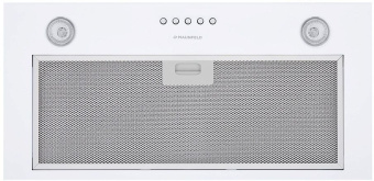 Вытяжка встраиваемая Maunfeld Crosby Singl 60 белый управление: кнопочное (1 мотор) - цена, купить или заказать с доставкой в интернет-магазине Вытяжка встраиваемая Maunfeld Crosby Singl 60 белый управление: кнопочное (1 мотор) - купить недорого с доставкой в интернет-магазине