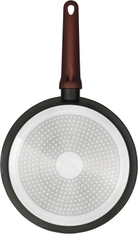 Сковорода Rondell Bojole RDA-2025 круглая 28см покрытие: Xylan Plus ручка несъемная (без крышки) черный - купить недорого с доставкой в интернет-магазине