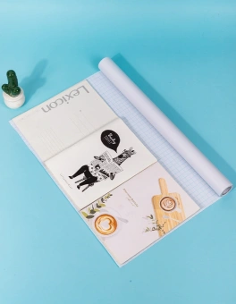 Пленка Deli EH831 Uspire для книги с липк.сл. ПП гладкая прозр. 500х3000 - купить недорого с доставкой в интернет-магазине