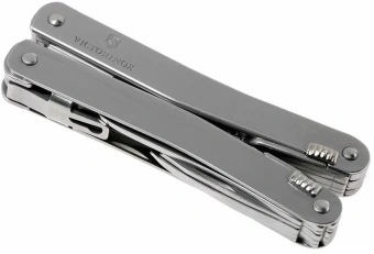 Мультитул Victorinox SwissTool Spirit X (3.0235.L) 105мм 35функц. мини-отвертка/штопор/набор бит/чехол кожаный серебристый карт.коробка - купить недорого с доставкой в интернет-магазине