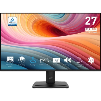 Монитор MSI 27" Pro MP275 E2 черный IPS LED 1ms 16:9 HDMI M/M матовая 300cd 178гр/178гр 1920x1080 120Hz VGA DP FHD 4кг - купить недорого с доставкой в интернет-магазине
