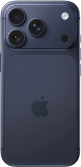 Смартфон Apple A3523 iPhone 17 Pro 256Gb 12Gb темно-синий моноблок 3G 4G 1Sim 6.3" 1206x2622 iOS 26 48Mpix 802.11 a/b/g/n/ac/ax/be NFC GPS Protect - купить недорого с доставкой в интернет-магазине