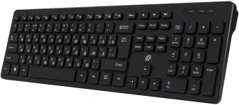 Клавиатура Оклик K733 черный USB slim Multimedia - купить недорого с доставкой в интернет-магазине