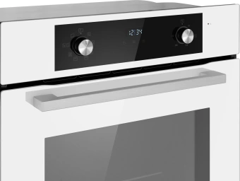 Духовой шкаф Электрический Weissgauff EOM 388 PDW Steam Clean белый - купить недорого с доставкой в интернет-магазине