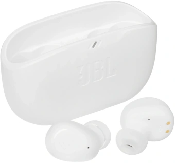 Гарнитура внутриканальные JBL Wave Buds белый беспроводные bluetooth в ушной раковине (JBLWBUDSWHT) - купить недорого с доставкой в интернет-магазине