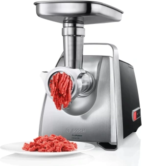 Мясорубка Bosch MFW68640 2200Вт серебристый/черный - купить недорого с доставкой в интернет-магазине