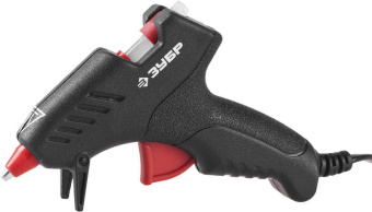 Клеевой пистолет Зубр 06850-10-08_z02 10Вт темп.165С стерж.:8мм - купить недорого с доставкой в интернет-магазине