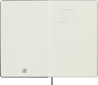 Еженедельник Moleskine CLASSIC WKNT Large 130х210мм недатир. 288 черный - купить недорого с доставкой в интернет-магазине
