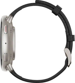 Смарт-часы Amazfit Active 2R A2437 Premium 43.9мм 1.32" AMOLED корп.серебристый рем.черный разм.брасл.:150-210мм (1746931) - купить недорого с доставкой в интернет-магазине