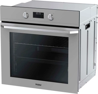 Духовой шкаф Электрический Haier HOQ-K5AAN3GG серый/серебристый - купить недорого с доставкой в интернет-магазине