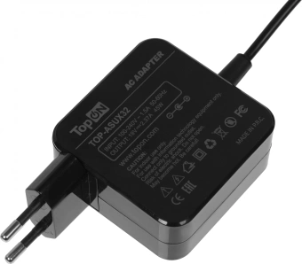 Блок питания TopON TOP-ASUX32 45W 19V-19V 2.37A от бытовой электросети - купить недорого с доставкой в интернет-магазине